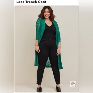 Torrid lace trench